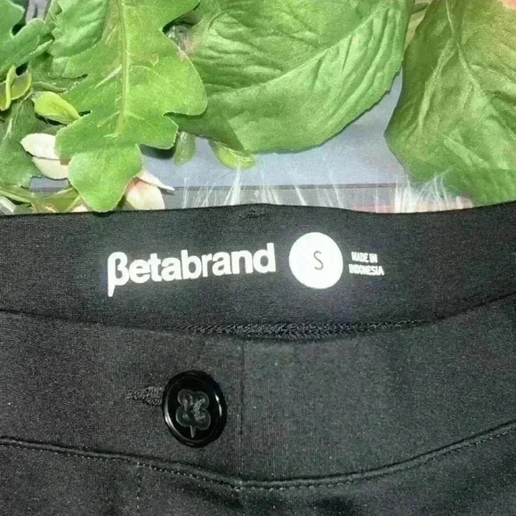 Betabrand Classic Black Boot-Cut Dress Yoga Pants Office Work Business Casual - Picture 4 of 11